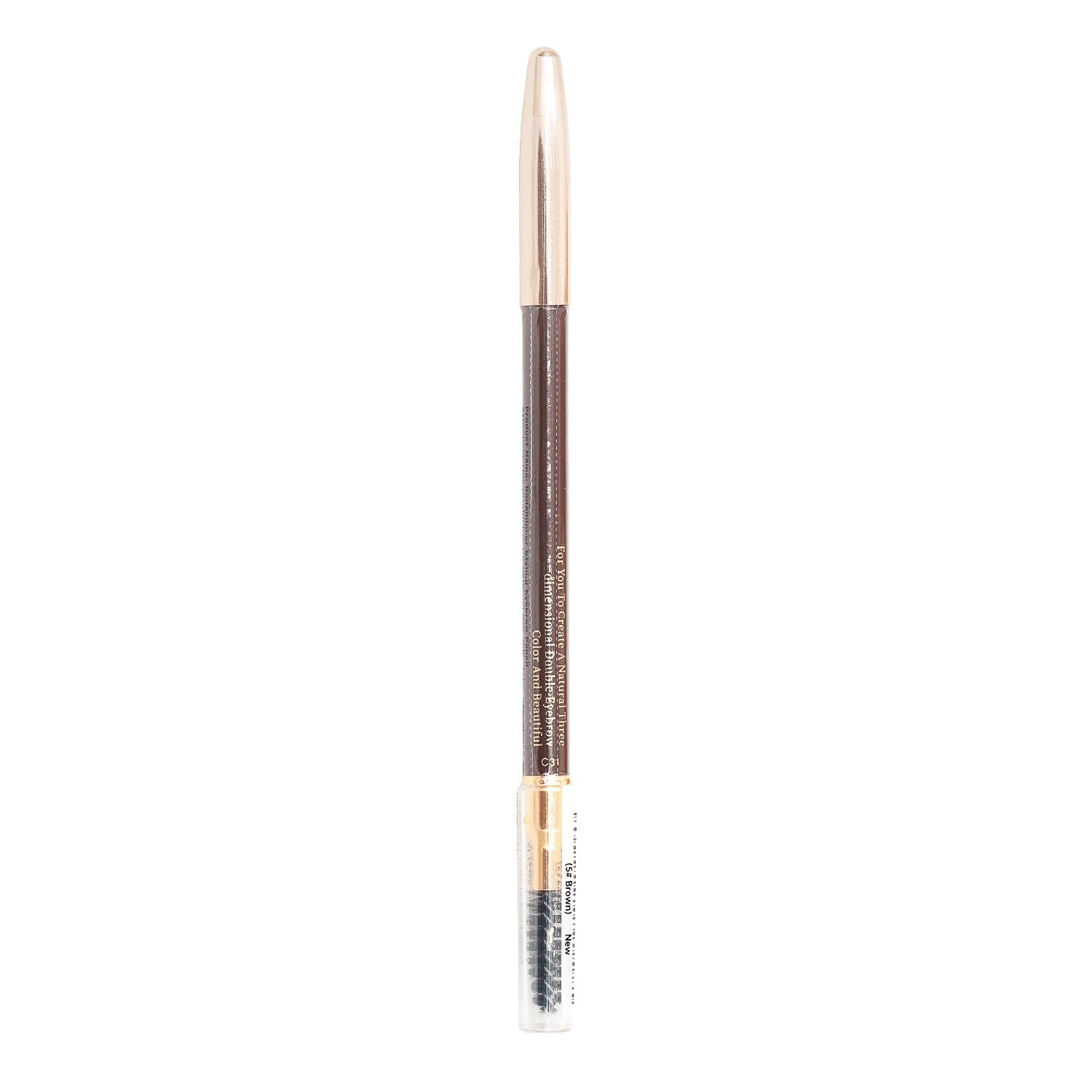 Bodermincer pencil next to coin for scale showing compact travel-friendly size