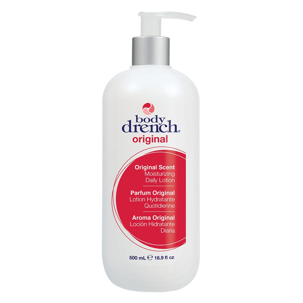Body Drench front packaging showing bottle and label, clear hydration benefits