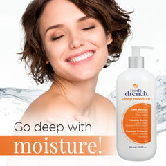 Body Drench creamy texture close-up shows fast-absorbing finish