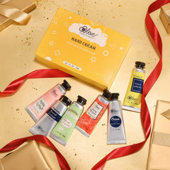 BODY & EARTH # LOVE tubes laid out to show each fragrance and convenient travel size