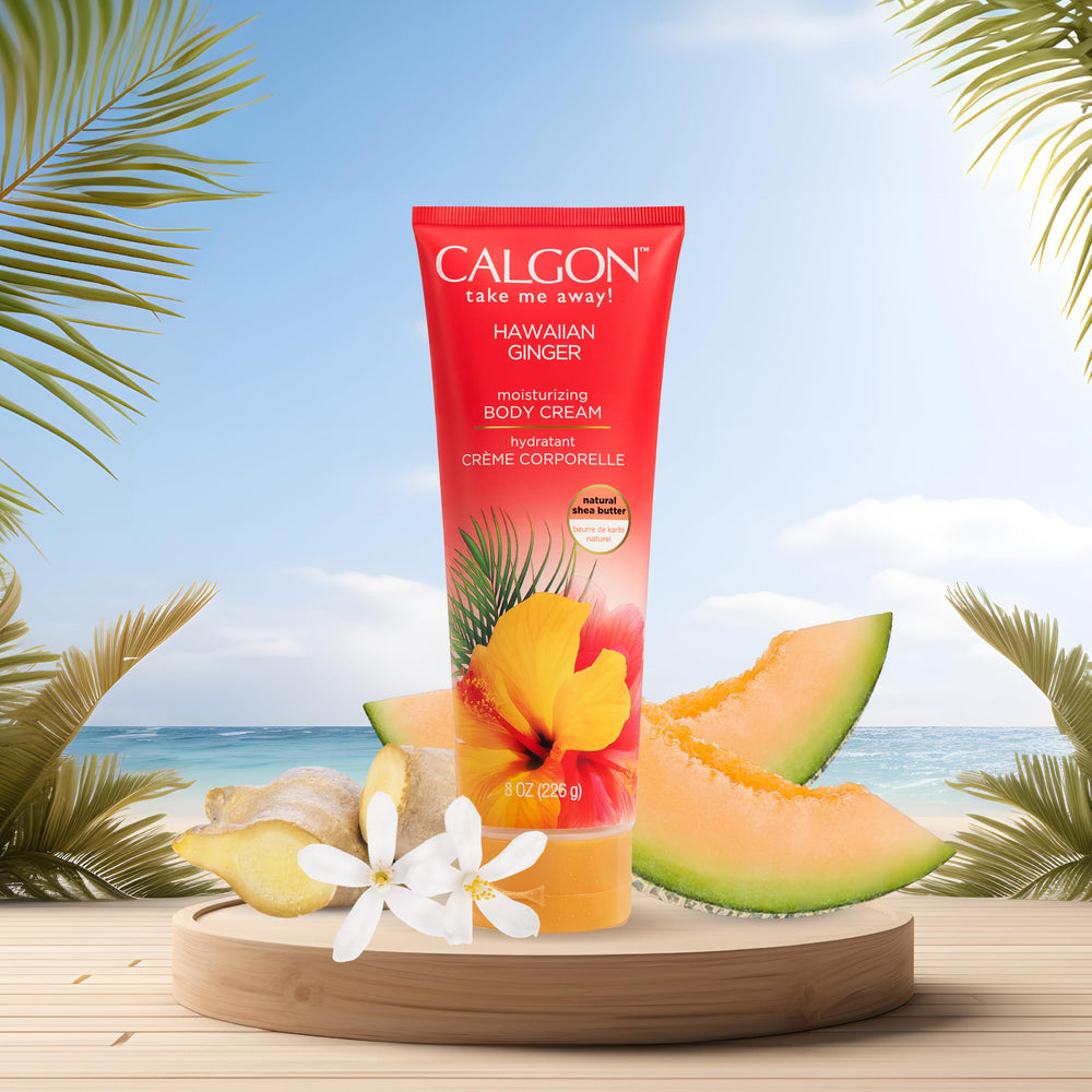 Body Fantasies cream with shea and aloe ingredients for nourishing hydration benefit