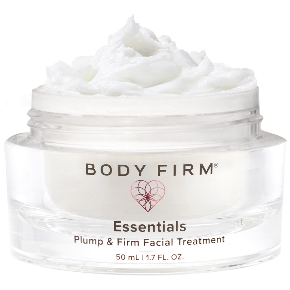 BODY FIRM front packaging showing jar and box, highlights product identity and appeal
