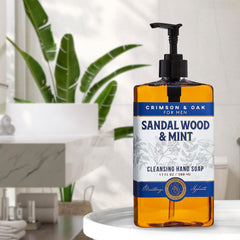 Body Prescriptions pump bottle staged in bathroom offering aesthetic convenience