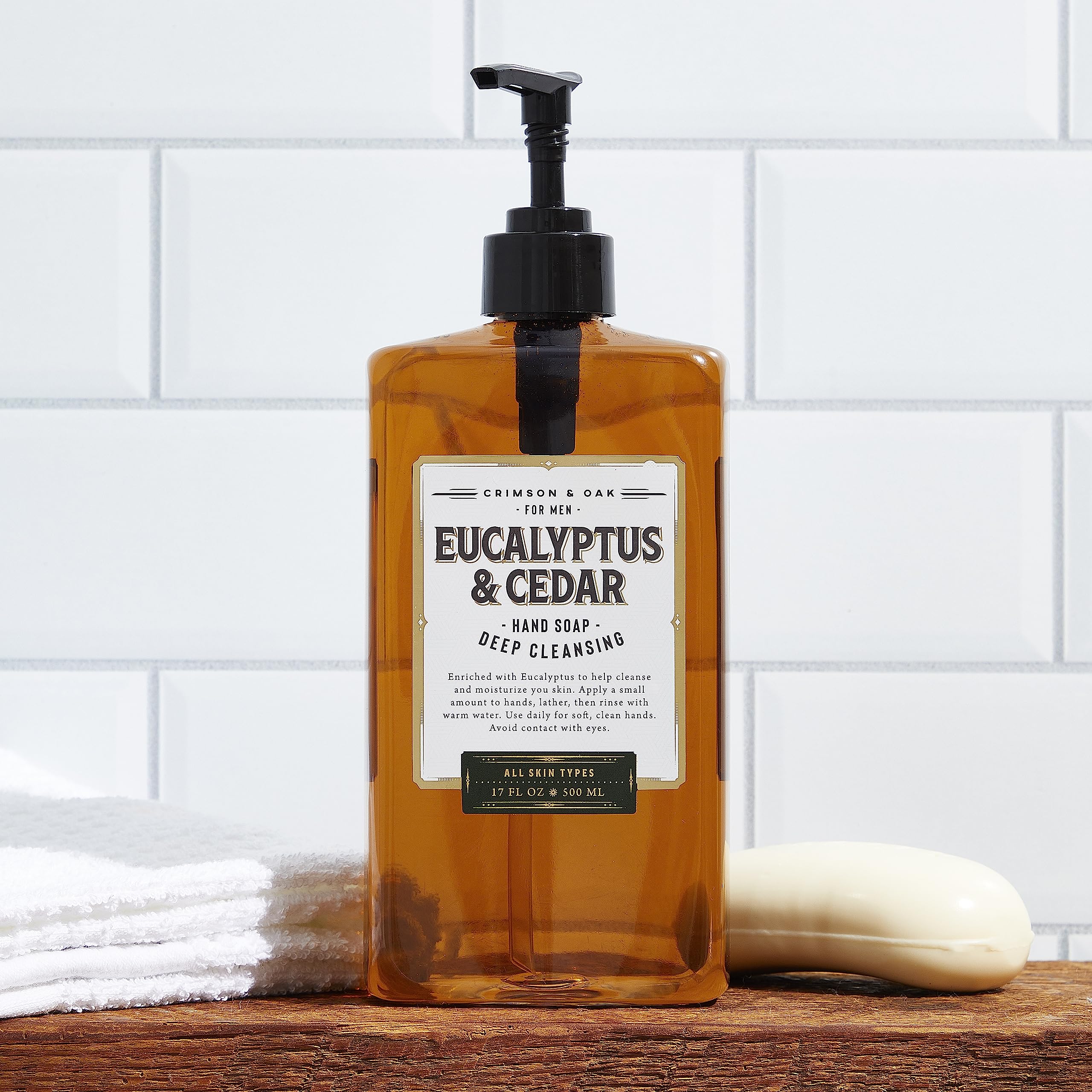 Body Prescriptions lather texture on hand demonstrating rich foam and effective cleansing benefit
