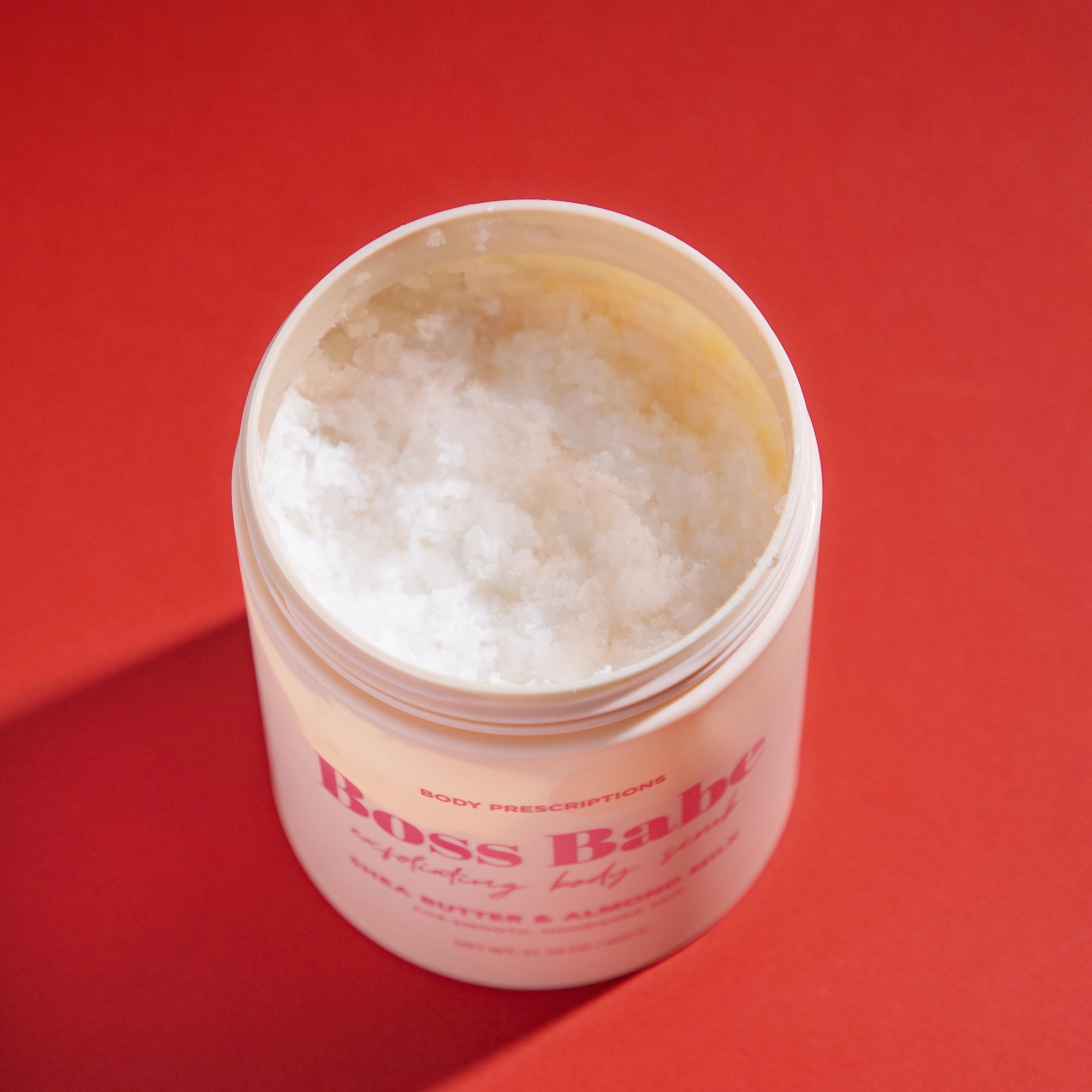 Body Prescriptions in-shower application demonstrates gentle massage and smoother skin benefit