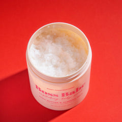 Body Prescriptions in-shower application demonstrates gentle massage and smoother skin benefit