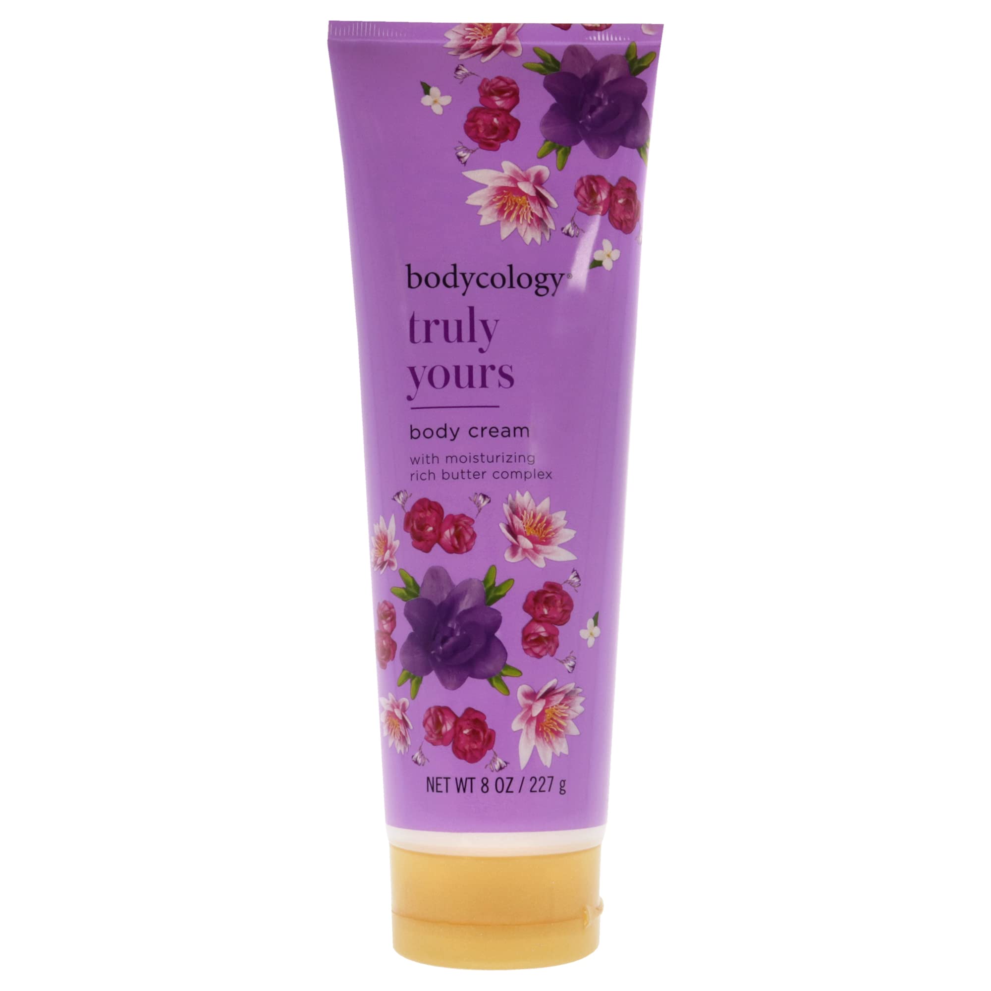 Bodycology tub front packaging showing label and scent for easy identification and purchase