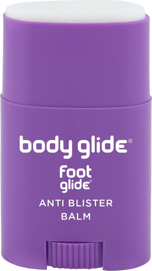 BodyGlide front packaging showing stick and brand for easy identification and quick grab