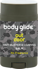 BodyGlide front packaging shown with clear label and compact size benefit