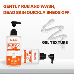 Bodylife bottle with socks lifestyle showing ready-for-daily-use benefit