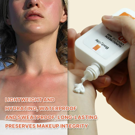Bodylife tube with cap open ready for precise application