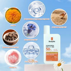 Bodylife worn under makeup for a natural, non-greasy look