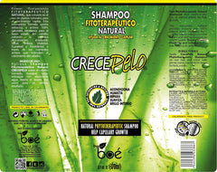 BOÉ COSMETICS shampoo texture cream demonstrating rich lather benefit