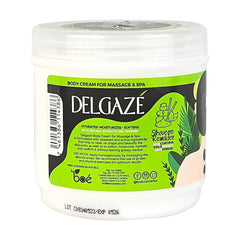 BOÉ COSMETICS Delgazé being massaged into skin to enhance contouring benefits