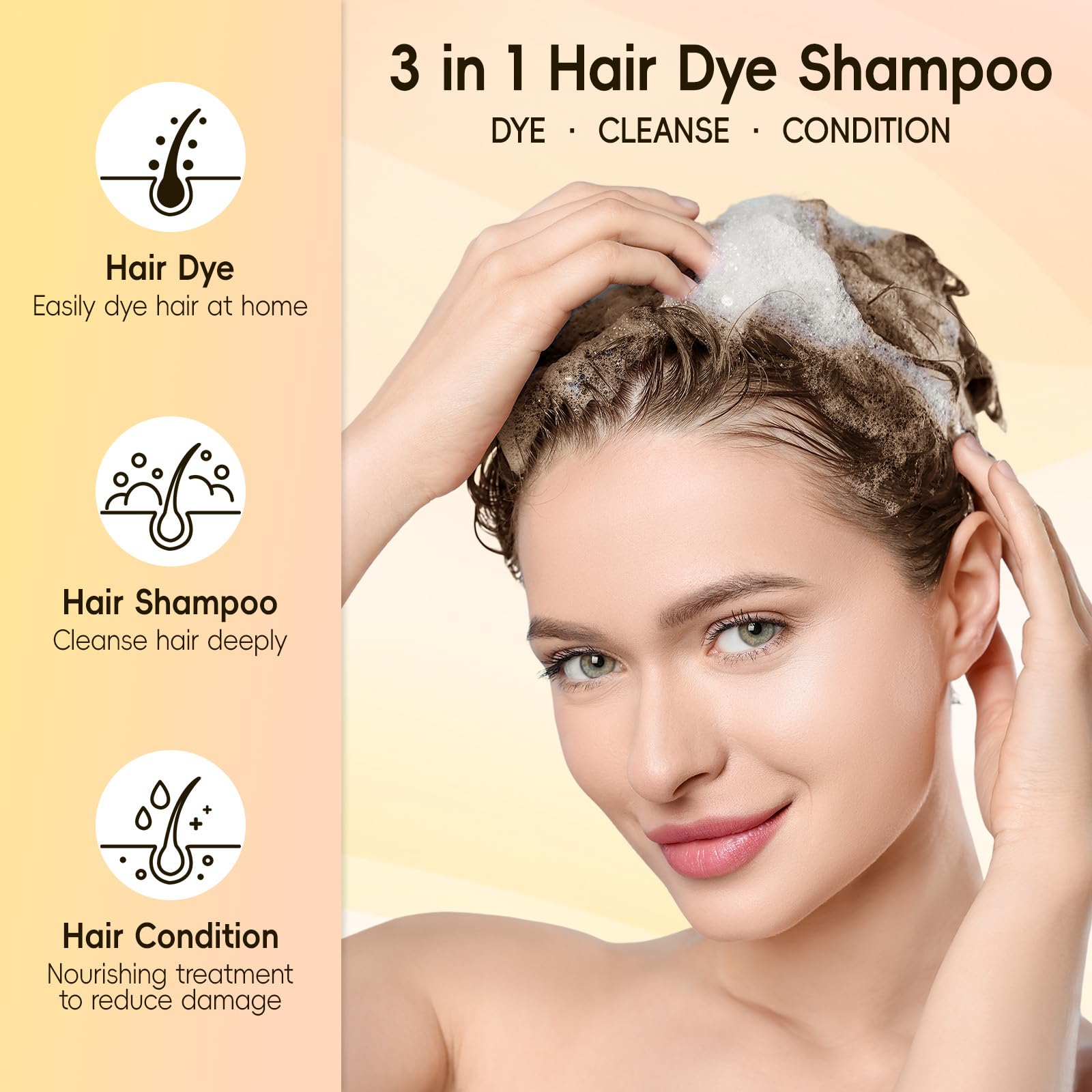BOJICA shampoo texture close-up demonstrating creamy consistency and easy spread