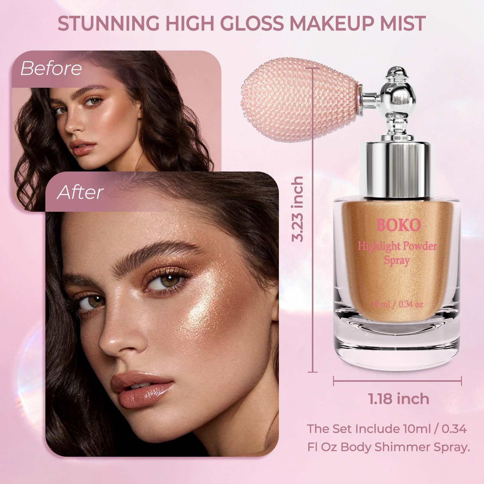 Boko in use cheekbone highlight giving camera-ready luminous boost