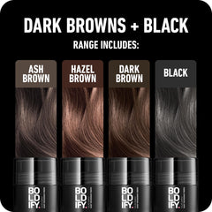 Boldify fiber close-up texture displaying natural hair-like finish