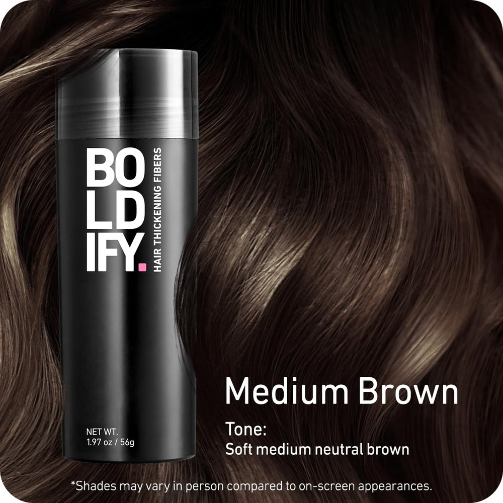 Boldify open jar showing fiber texture and fine particles, demonstrates natural finish