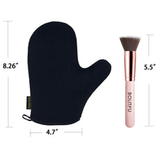 BOLITFU brush in hand applying product for controlled face blending