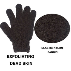 BOLITFU exfoliating glove detail smoothing skin for longer-lasting tan