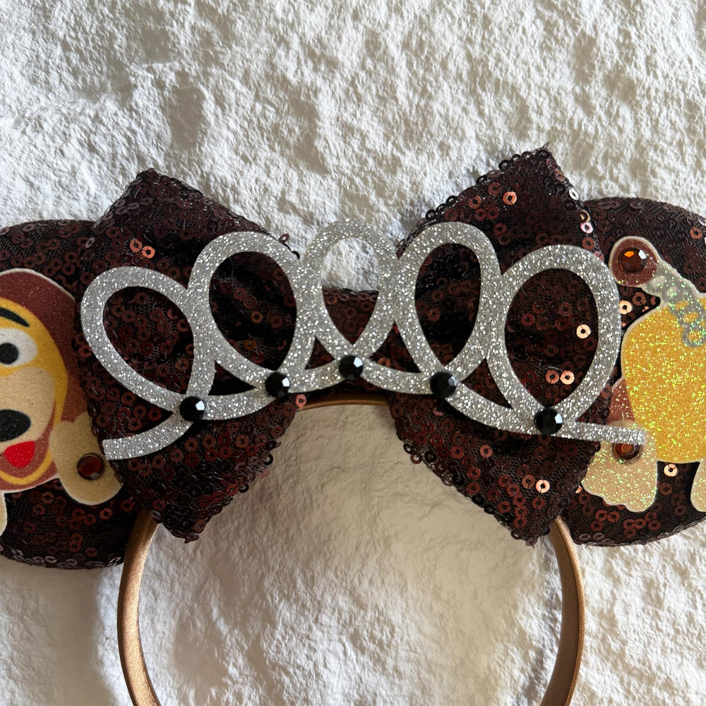 Bolonar headband worn at a theme park showing comfortable fit and playful style