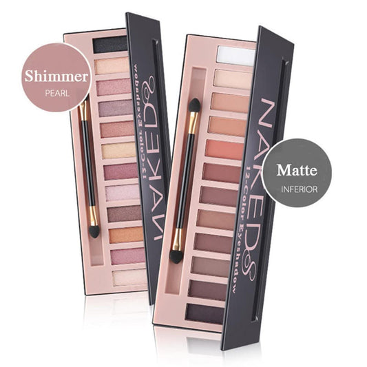 BOLOPER open palettes top view with 12 pans visible, easy color selection benefit