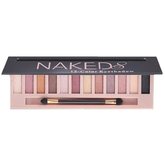 BOLOPER palette front compact showing 12 nude shades and travel-friendly design for versatile looks