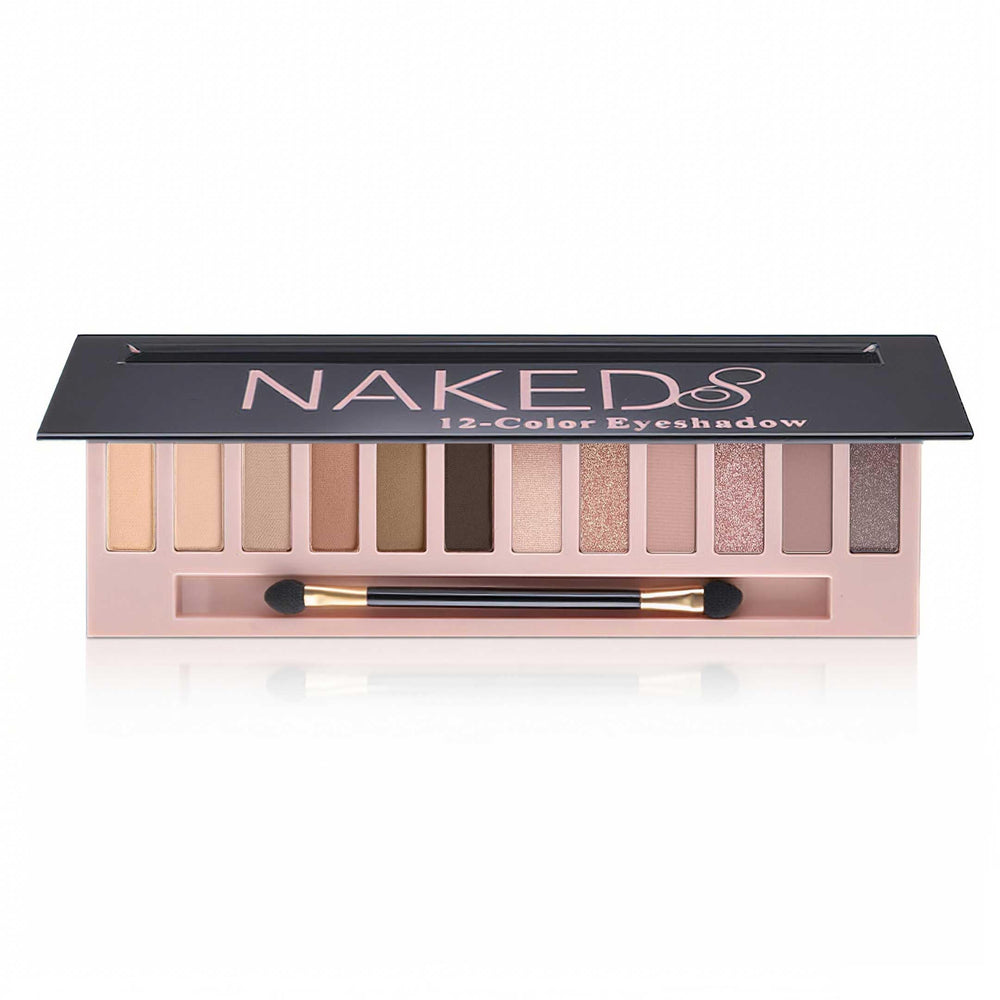 BOLOPER palette front view showing all 12 shades and compact benefit