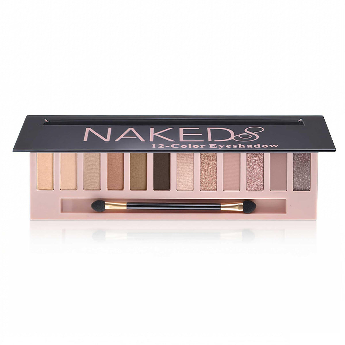 BOLOPER palette front view showing all 12 shades and compact benefit
