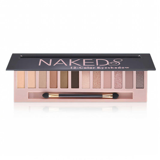 BOLOPER palette front view showing all 12 shades and compact benefit