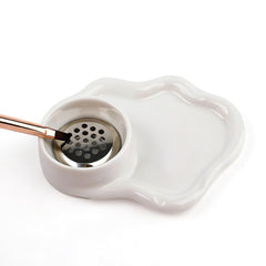 BOMOQING front view showing ceramic palette and wash cup for tidy workflow