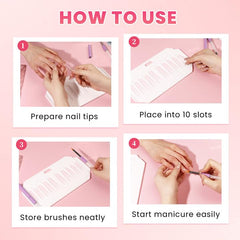 BOMOQING lifestyle on salon counter promoting tidy professional presentation