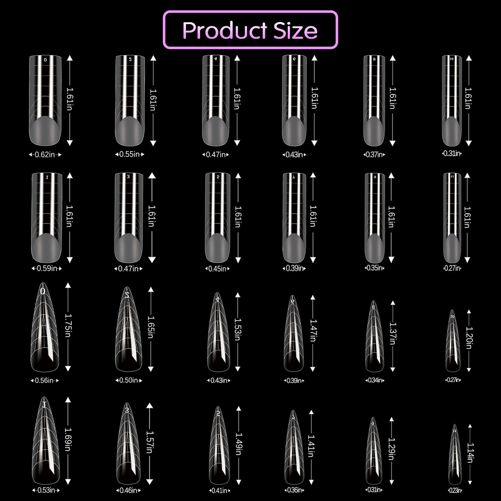 BOMOQING scale comparison on hand illustrating size range and accurate fit