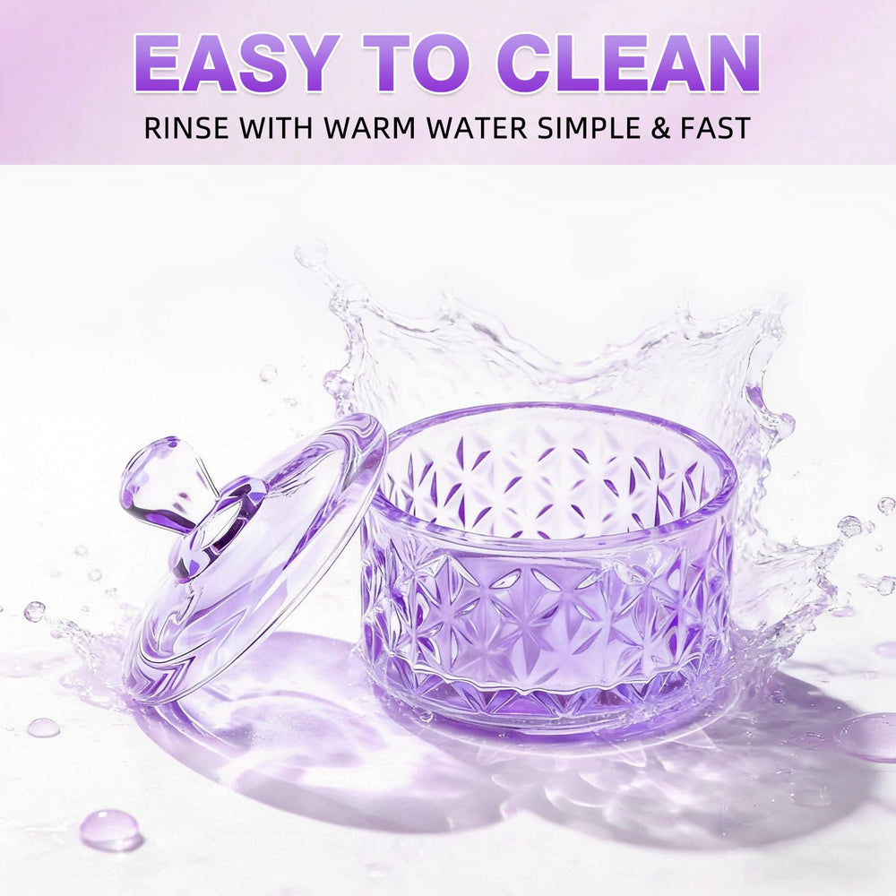 BOMOQING top-down shallow wide mouth for easy brush access