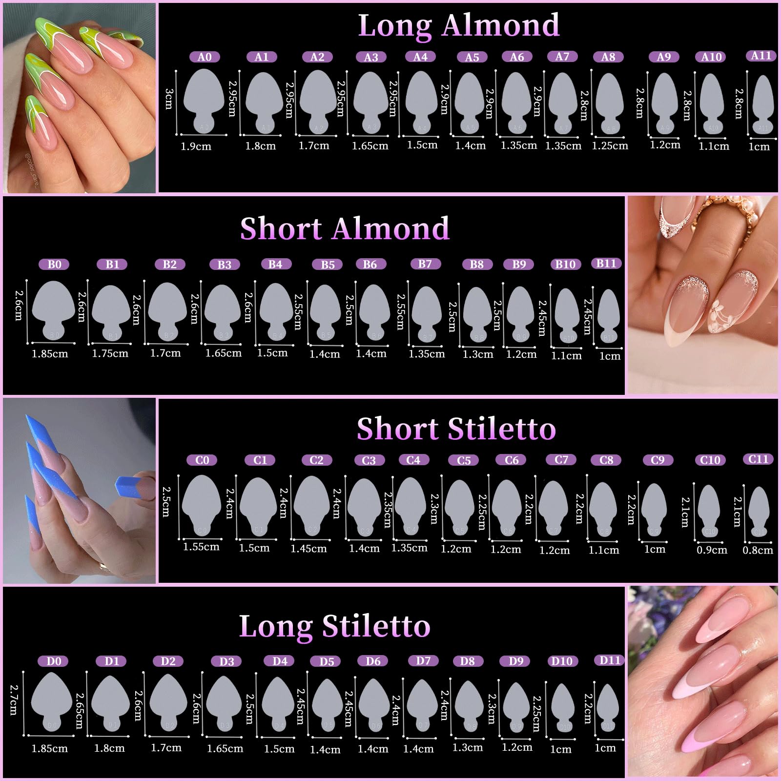 BOMOQING silicone duet stickers detail showing soft adhesive for precise masking