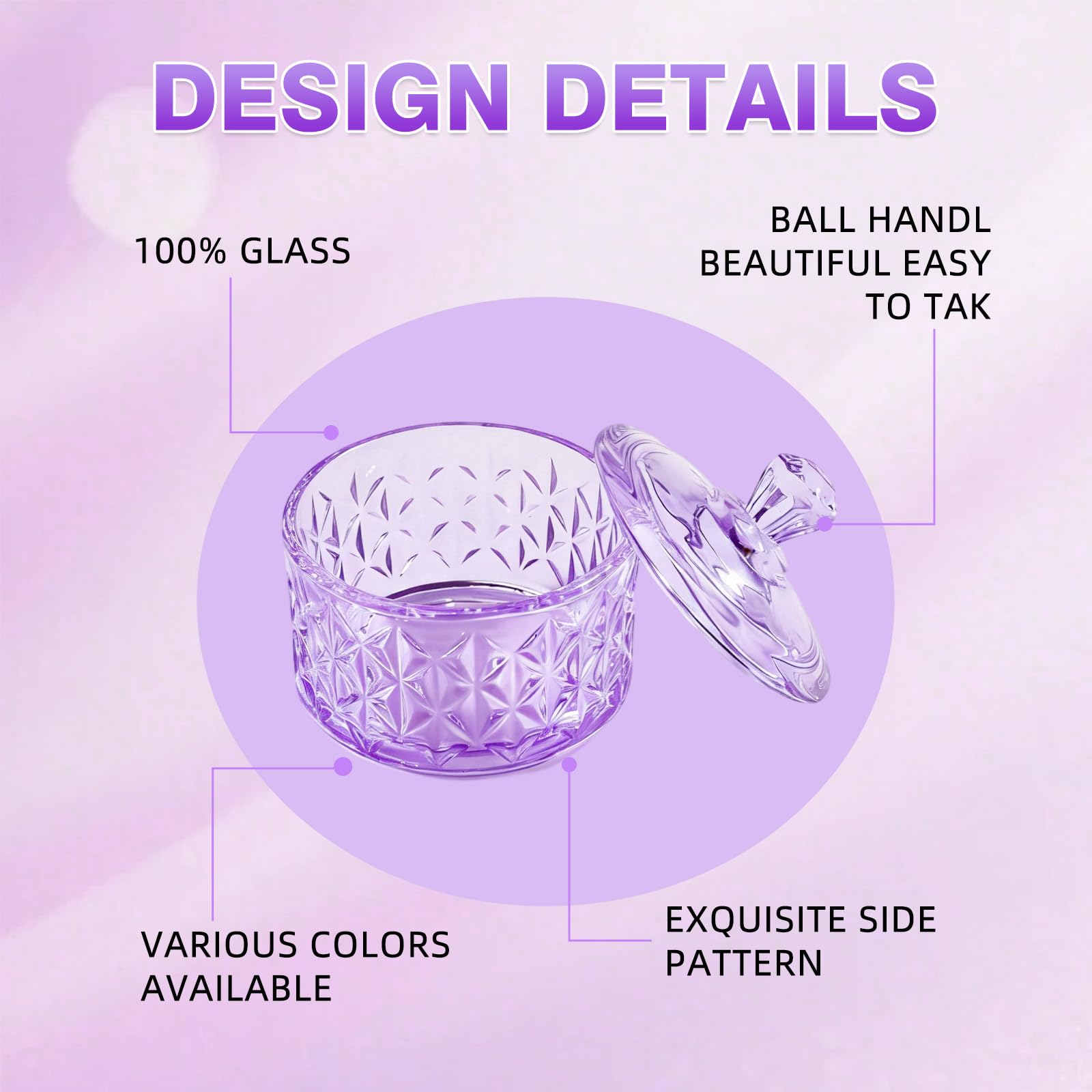 BOMOQING size comparison with brush demonstrating 100ml capacity