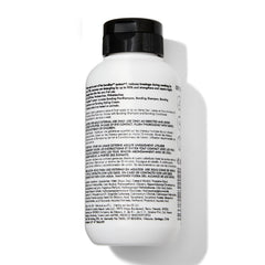 Close-up of Bondbar label detail, displays clean-formula claims and ingredient cues