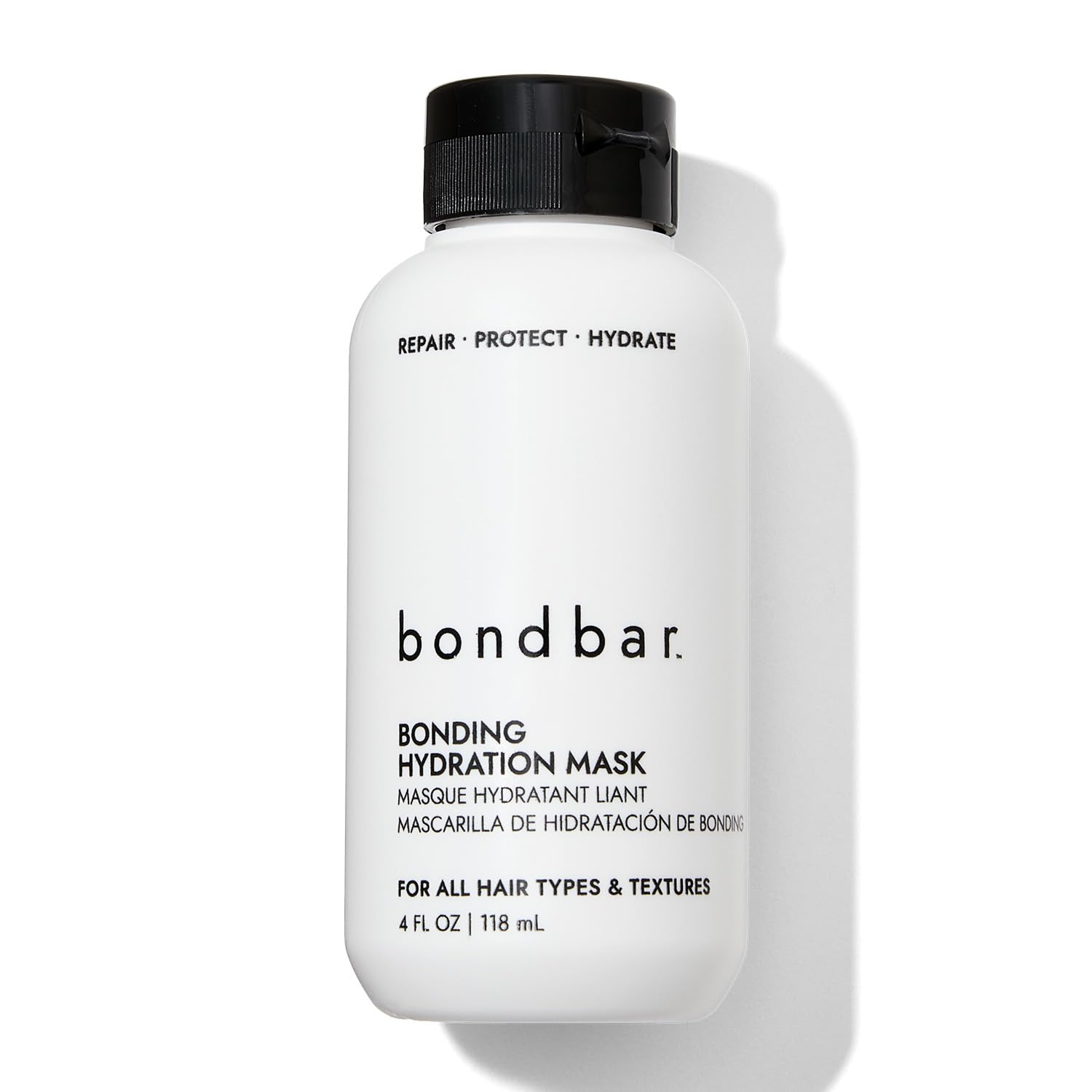 Bondbar front packaging showing label and 4 fl oz jar, communicates trust