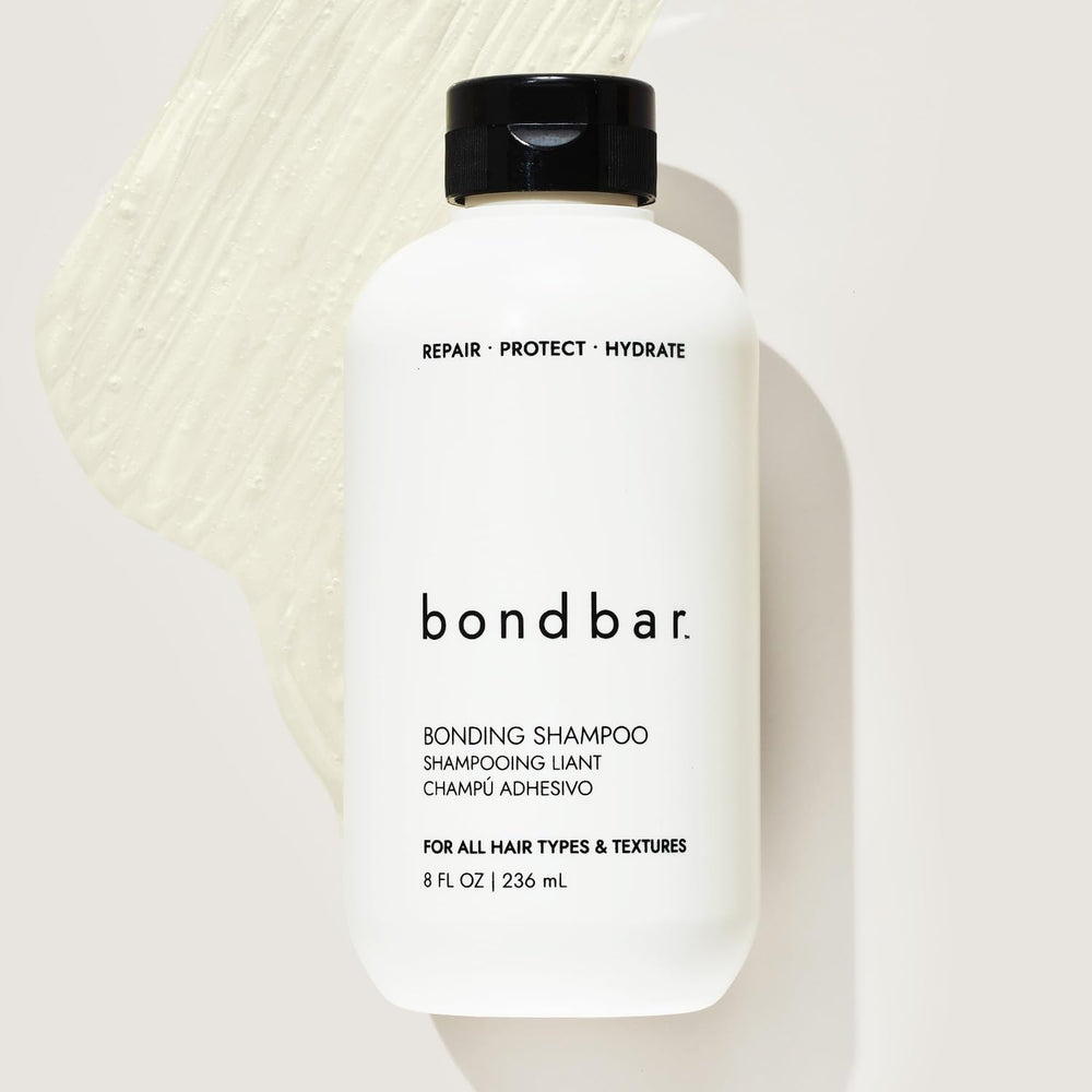 Bondbar in-shower use rinsing to show gentle, effective cleansing
