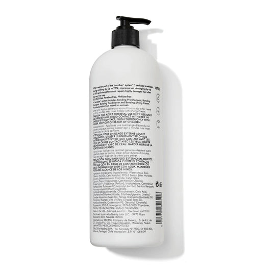 Bondbar conditioner texture on palm displaying creamy consistency and hydration