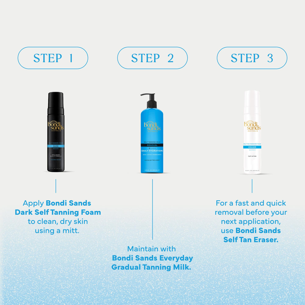 Bondi Sands lifestyle image of bronzed skin ready for summer activities