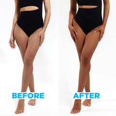 Bondi Sands being applied to arm for even blending and natural tan benefit