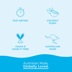 Bondi Sands ingredient label close-up highlighting argan oil hydration benefit