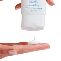 Bondi Sands close-up of lotion texture highlighting quick-absorbing finish