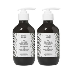 BondiBoost front packaging showing the anti-thinning shampoo and conditioner benefits