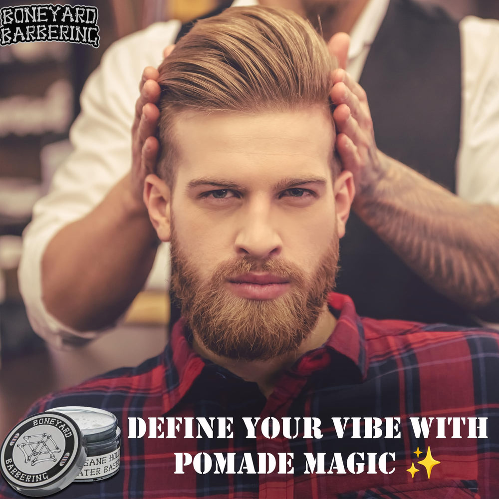 boneyard barbering size scale 4oz jar for travel-friendly grooming