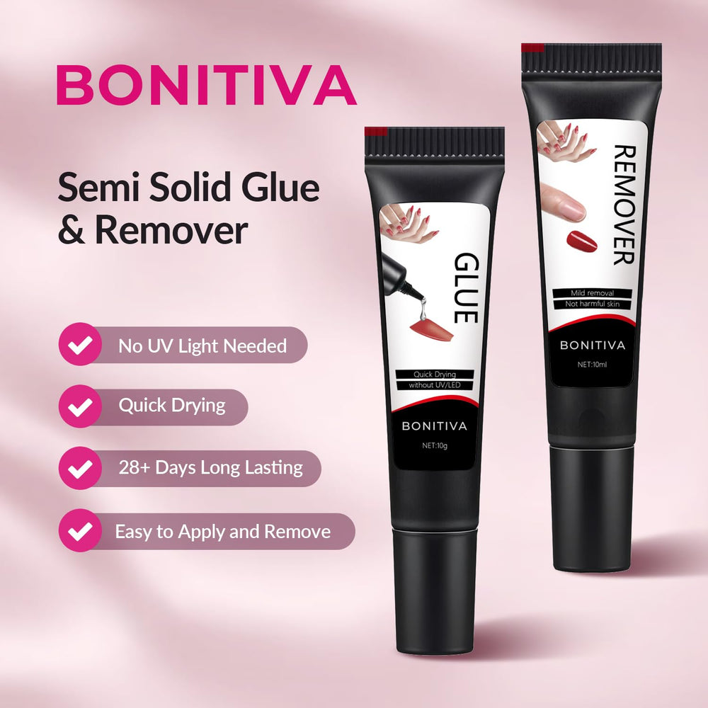 BONITIVA gel texture close-up demonstrating drip-resistant consistency for precise application