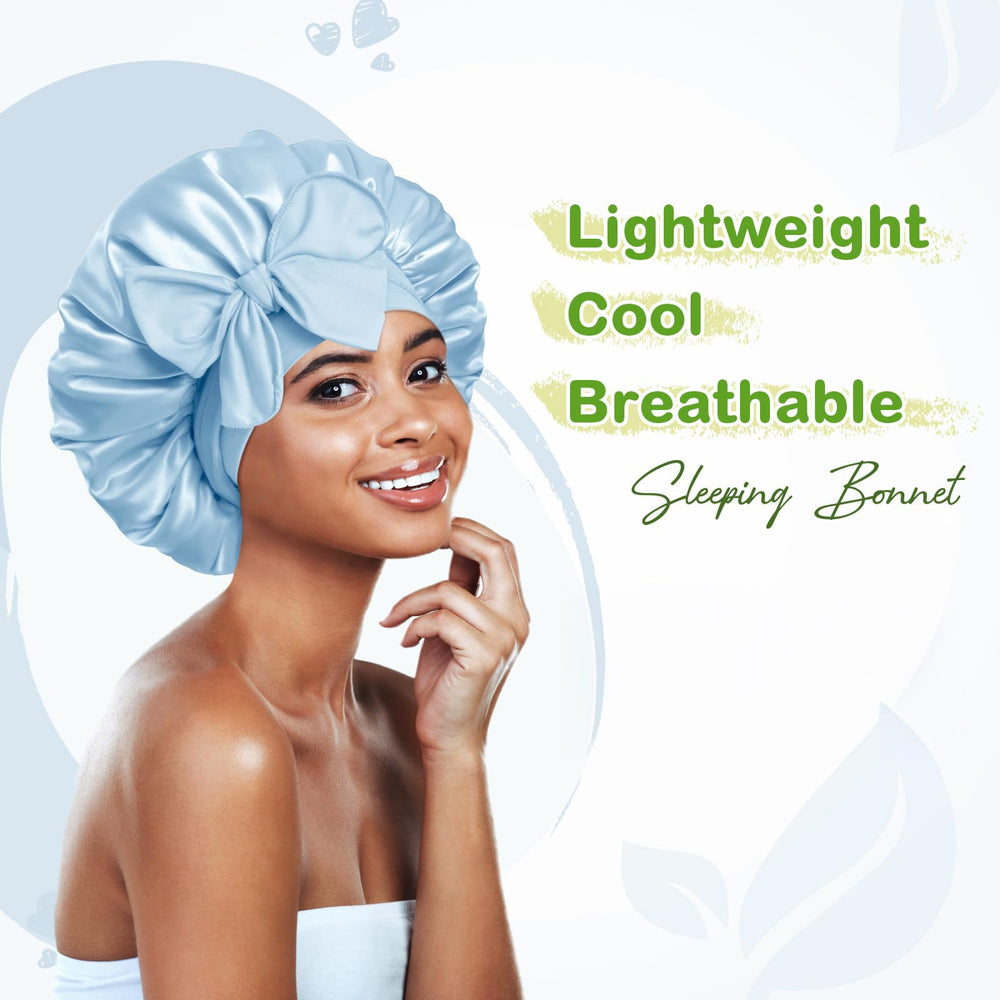 BONNET QUEEN close-up of long stretch band for secure non-slip hold