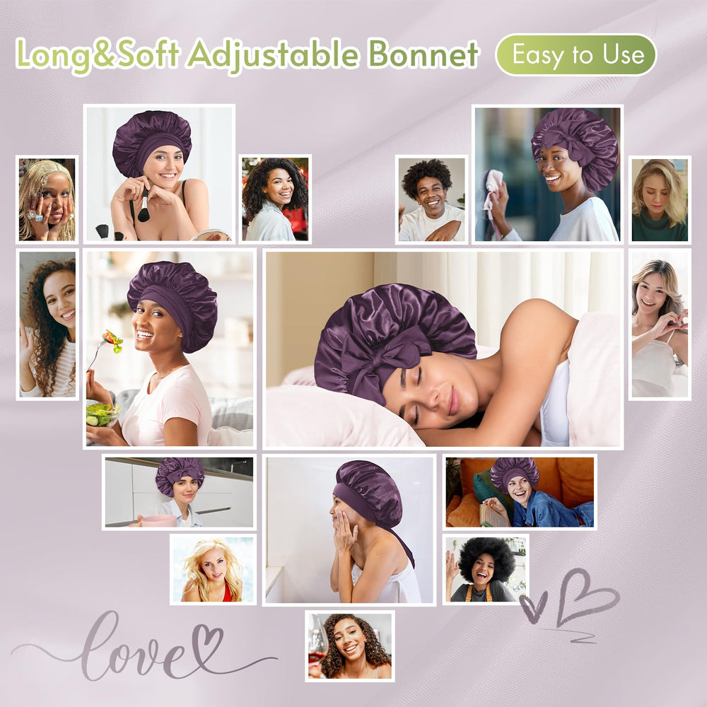 BONNET QUEEN bonnet held in hand for scale showing lightweight, breathable design