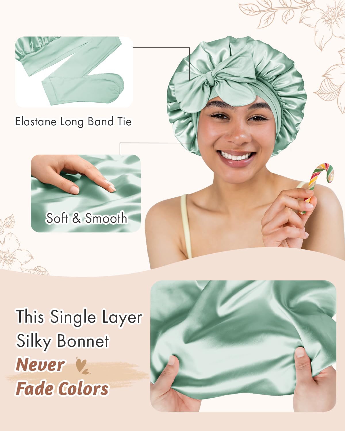 BONNET QUEEN bonnet beside ruler demonstrating compact small size